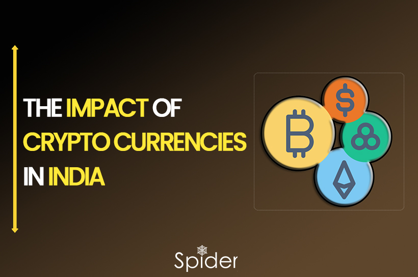 It is a featured image on, The Impact Of Crypto Currencies in India.