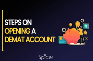 The images describes How the process or Steps on Opening a Demat Account.