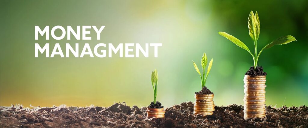 this image shows how money management can help you grow your money in long run.