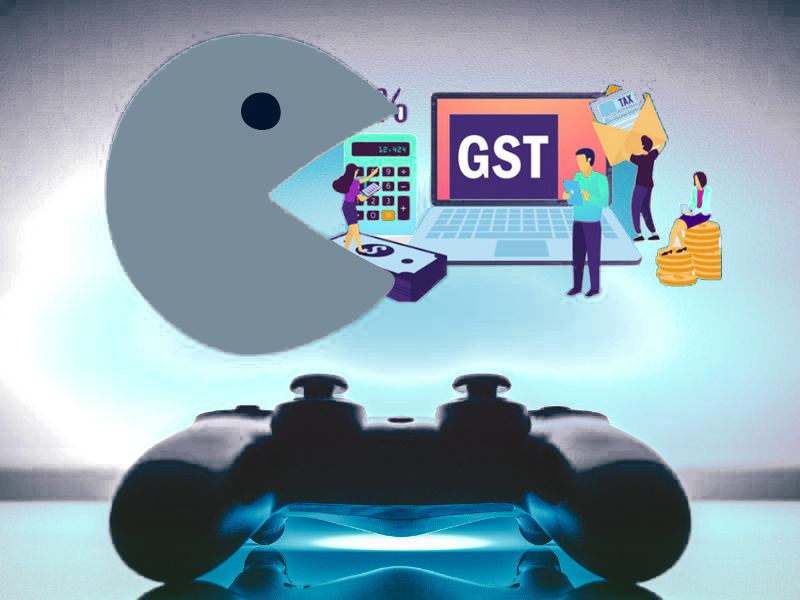 In the image there is a controller kept, and how the GST will Negatively Impact the Gaming Industry in the Future.