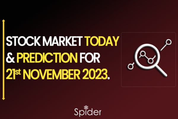 The image is for the Stock Market Prediction of 21st Nov 23.