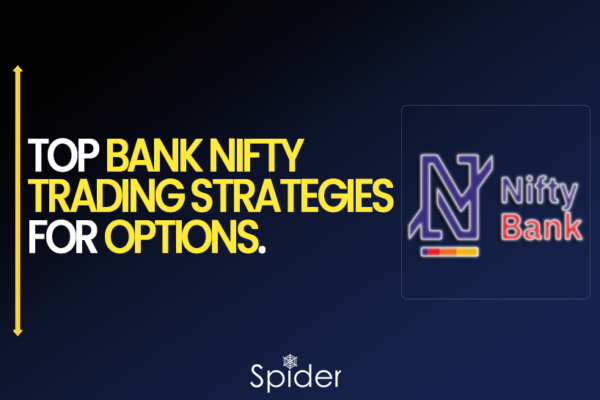 The image is a Feature Image conveying the information of Top Bank Nifty Strategies to know for Options Trading.
