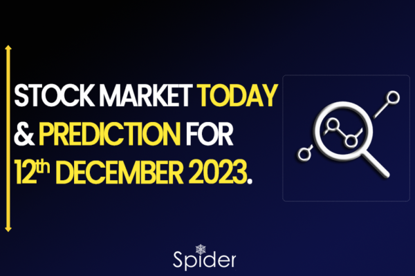 The image is the feature image of the Stock Market Prediction for 12th December 2023.