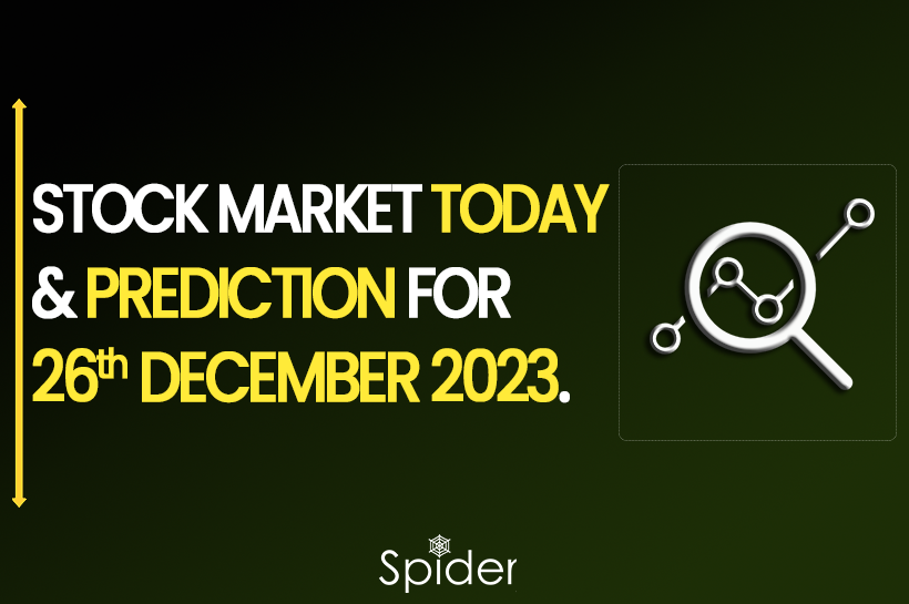 The picture shows what to expect in the Stock Market Forecast on December 26, 2023.