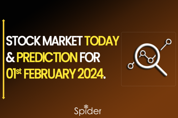 The image features the daily stock market prediction research for February 01st, 2024.