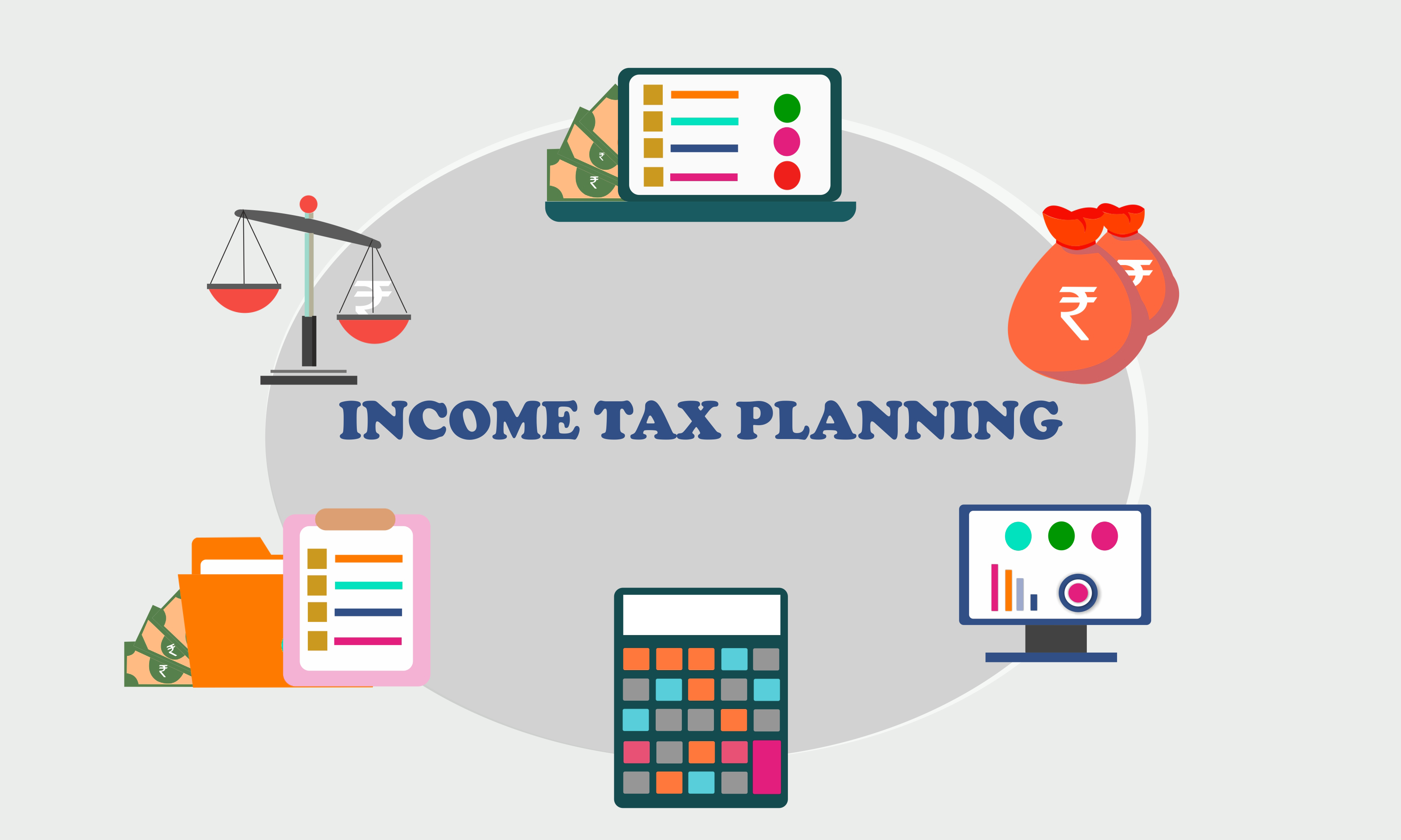 The images depict how to plan for the Income Tax to to avoid higher TDS. 