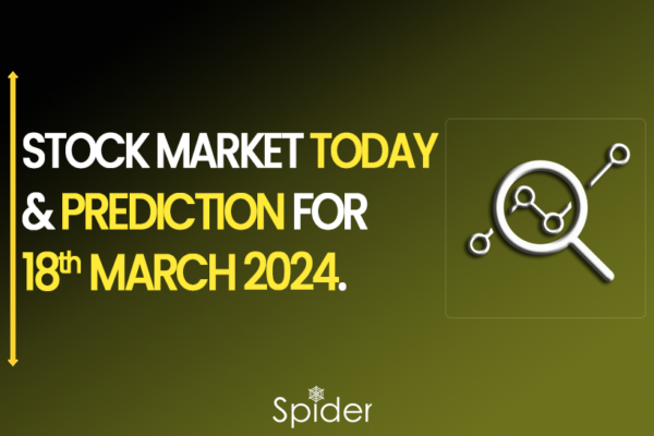 The image gives information about predicting the stock market on March 18th, 2024.