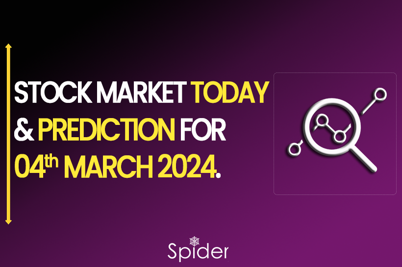 The picture gives information about predicting the stock market on March 4th, 2024.