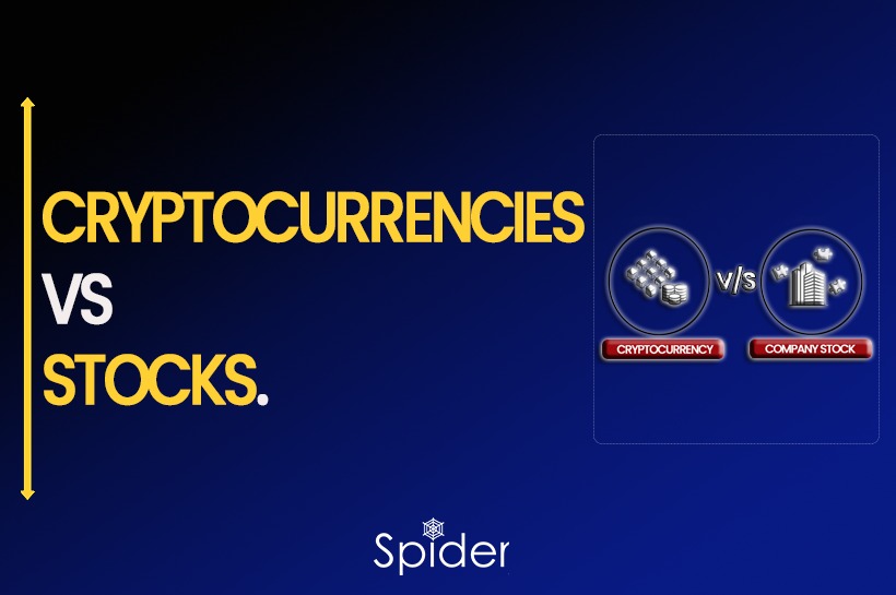 This picture helps to know differences between cryptocurrencies and stocks