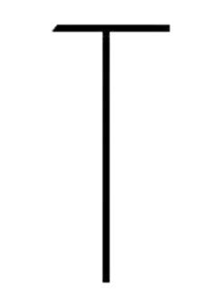 The image is a type of Doji Candlestick Pattern with a sign of "T" but has a longer wick only at the lower half indicating the Dragonfly Doji Candlestick Pattern.