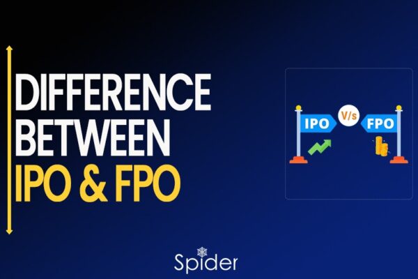 This image is about difference between IPO & FPO
