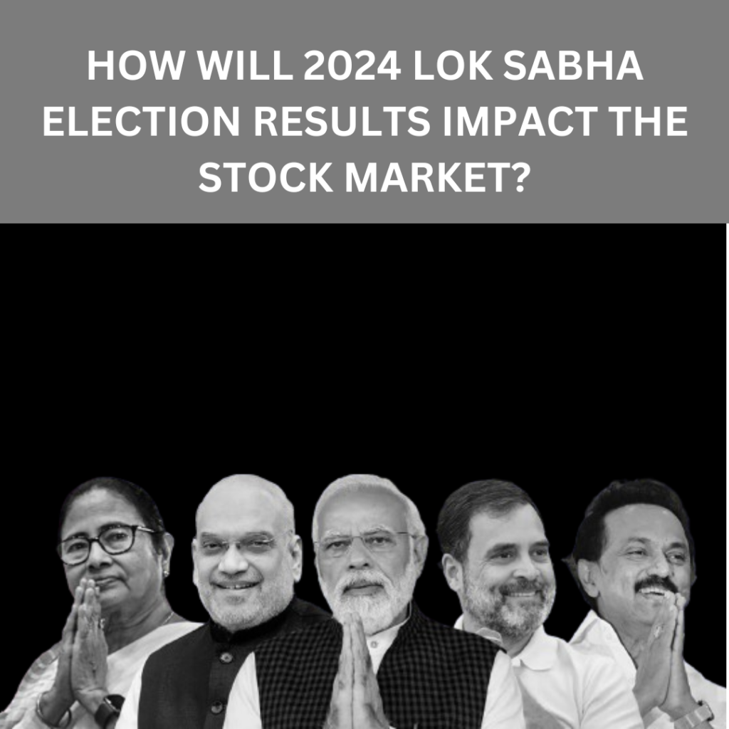 This image is about how will 2024 Lok Sabha Election results impact the stock market