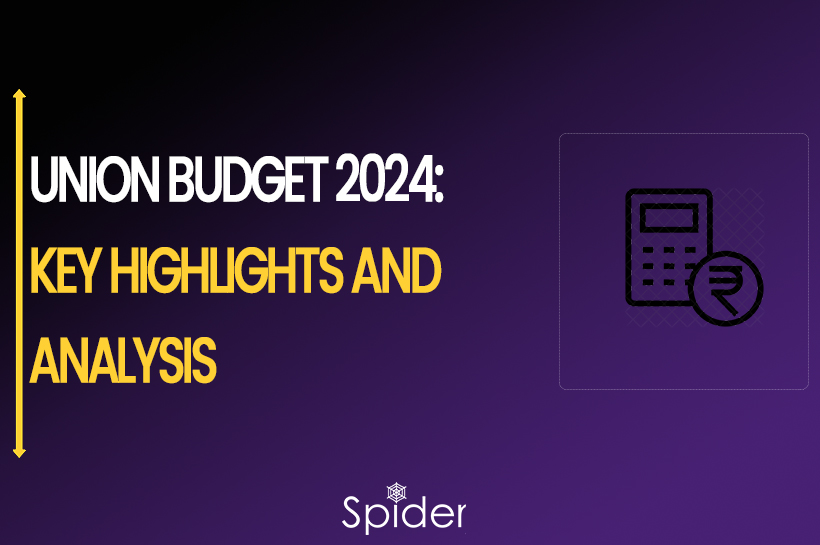 This image is about key &highlights of union budget