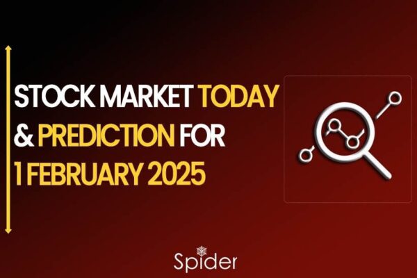 This image is about stock amrket prediction for 1st feb 2025