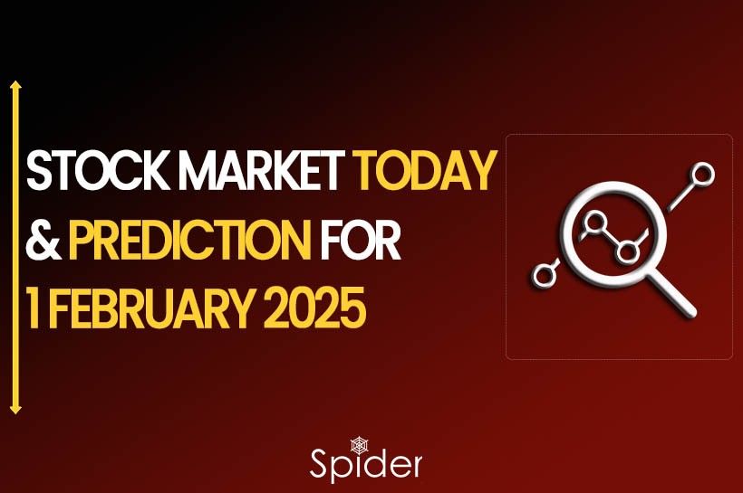 This image is about stock amrket prediction for 1st feb 2025