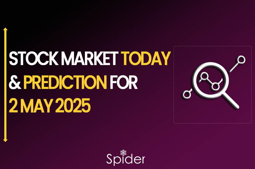 Ths image is about stock market prediction for 2 May 2025