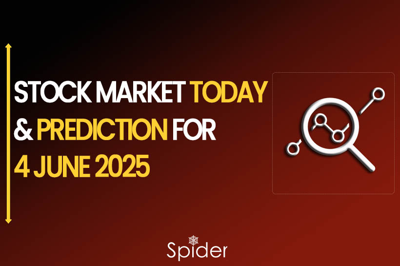 This image is about stock market prediction for 4th June 2025