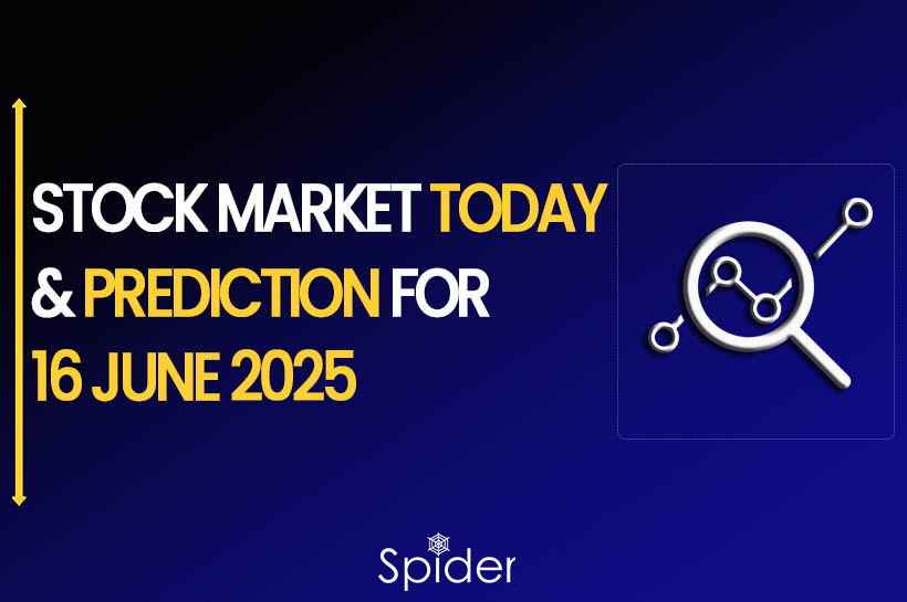 This image is about stock market prediction for 16th June 2025