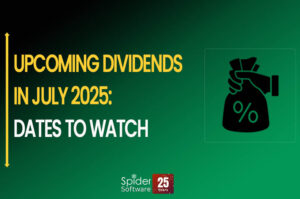 This image is about upcoming dividends in july 2025