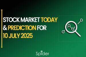 This image is about stock market prediction for 10th July 2025
