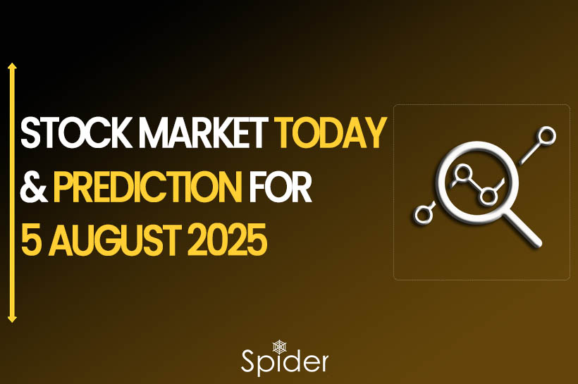 This image is about stock market prediction for 5th August 2025