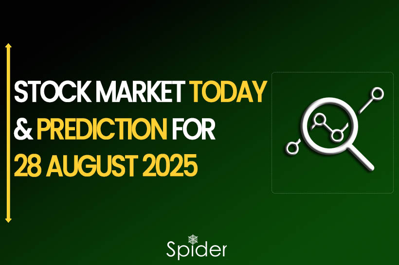 This image is about stock market prediction for 28th August 2025