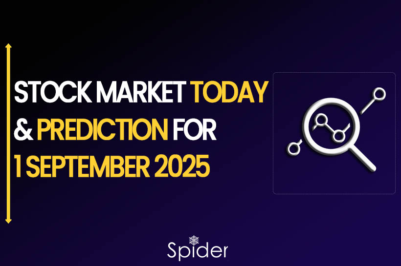 This image is about stock market prediction for 1 Sep 2025