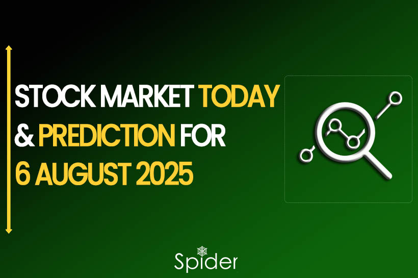 This image is about stoc amrket prediction for 6th august 2025