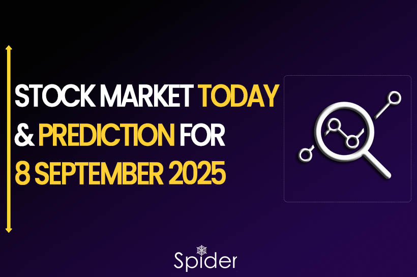 This image is about stock market prediction for 8 Sep 2025