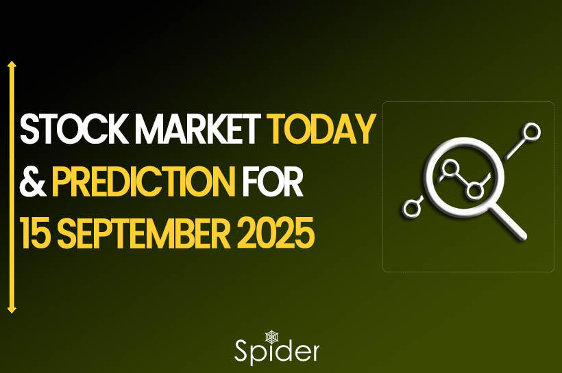 This image is about stock market prediction for 15 Sep 2025