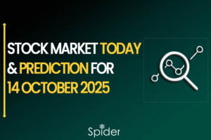 This image is about stock market prediction for 14th October 2025