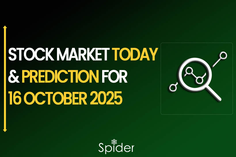 This image is about stock market prediction for 16th October 2025