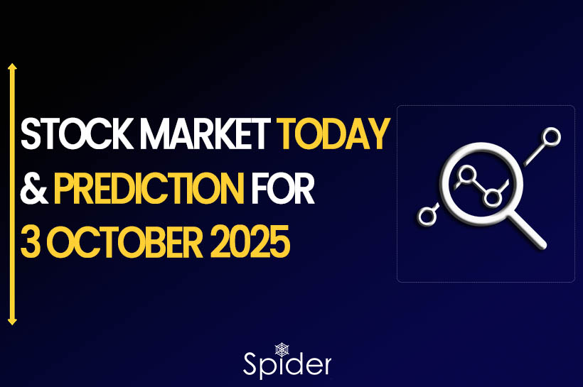This image is about stock market prediction for 3rd October 2025