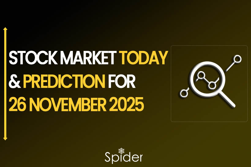 This image is about stock market prediction for 26th Nov 2025