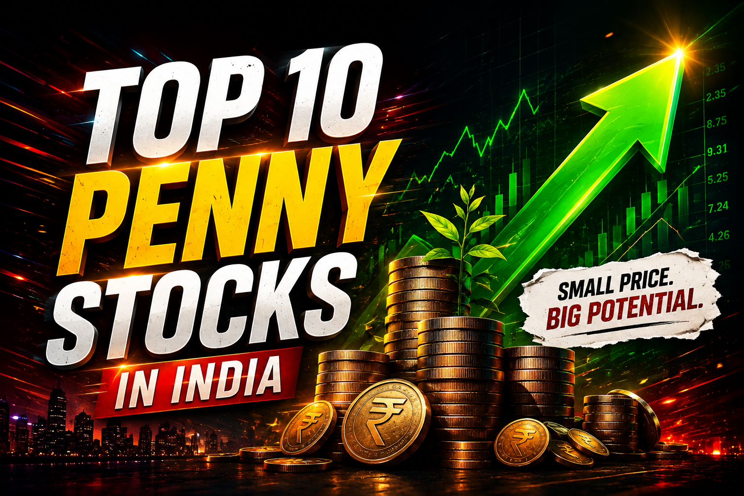 This image is top penny stocks in India